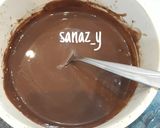 عکس مرحله 1 از دستور کیک خیس فوری