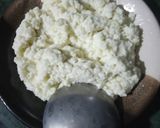A picture of step 1 of Chhena Payasam.