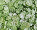 A picture of step 2 of Ivy gourd fry.