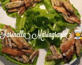 Foto del passaggio 5 della ricetta Raffinatezza del sapore di mare di orata e acciughe in un guscio di insalata km zero 🏡👩‍🍳❤️🦁