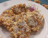 A picture of step 14 of Murmura Chikki.