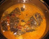 A picture of step 3 of Fish in coconut curry(mtuzi wa samaki) #festiveseasonkakamega#.