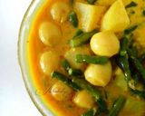 Foto langkah ke 4 dari resep Gulai kacang panjang telur puyuh.