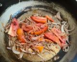 A picture of step 5 of Tiny Prawns Rice.