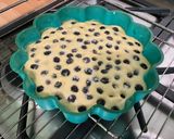 Une image de l'étape 10 de Gâteau fondant mascarpone myrtilles.