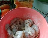 Foto langkah ke 2 dari resep Udang goreng tepung crispy.