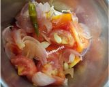 A picture of step 3 of Palak chhole.