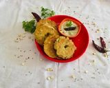 A picture of step 4 of Vada Adai.