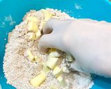 Foto del paso 8 de la receta: Pastel de mantequilla, naranja y plátano, con cobertura crujiente