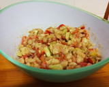 Foto del paso 2 de la receta: Ensalada arcoíris multicolor de habichuelas (alubias) blancas