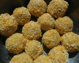 Foto langkah ke 3 dari resep Bola ubi ungu isi coklat.