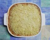 A picture of step 3 of Spaghetti a la LeVié.