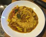 A picture of step 3 of Punjabi Toor Dal.