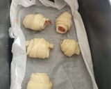 Foto del paso 3 de la receta: Minicroissants de jamón y de jamón dulce con queso (AirFryer)