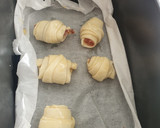 Foto del paso 3 de la receta: Minicroissants de jamón y de jamón dulce con queso (AirFryer)