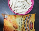 Gambar langkah 1 resipi Ubi kayu celup tepung.