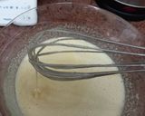 A picture of step 3 of Basbousa Cake (Ravani Cake).