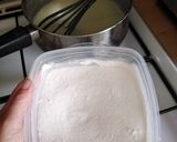 A picture of step 4 of Vickys Fresh Mint Ice Cream, GF DF EF SF NF Vegan.