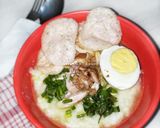 Foto langkah ke 4 dari resep Bubur ayam.