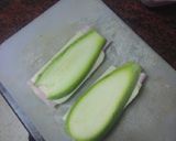 Foto del paso 2 de la receta: San Jacobo de calabacín con papas fritas