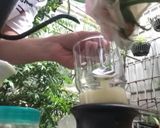 A picture of step 5 of Vietnamese Egg Coffee (video included).