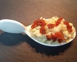 Foto del paso 7 de la receta Cucharas de tortilla con tomates secos y crujiente de jamón