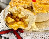 Foto del paso 18 de la receta: Pastel relleno con manzanas y pasas al Moscatel
