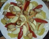 Foto del paso 6 de la receta: Ensalada de pollo y manzana con aderezo de yogurt