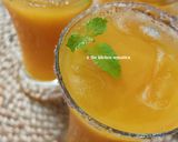 A picture of step 3 of Mango juice.