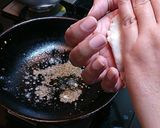 A picture of step 2 of Dry Chatpati Arbi.