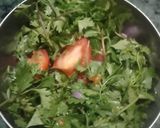 A picture of step 2 of Mint and coriander chutney.