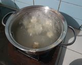 Foto langkah ke 5 dari resep Bakso Ayam Jamur #BikinRamadanBerkesan.
