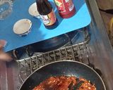 A picture of step 2 of Red & Hot sauce pasta.