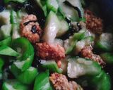 海味土魠魚絲瓜的食譜步驟3照片