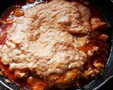 A picture of step 6 of Chicken Changezi.