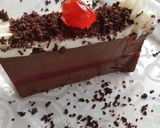 Foto langkah ke 7 dari resep Puding Blackforest.