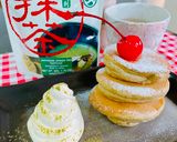 รูปขั้นตอนการทำที่ 11 ของ แพนเค้กชาเขียว (Matcha Souffle Pancake) 🥞