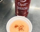 A picture of step 2 of Sriracha dip.