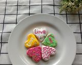 Foto langkah ke 7 dari resep 904. Cookies hias bentuk love.