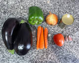 Foto del paso 1 de la receta: Berenjenas rellenas 🍆🍆