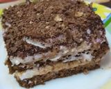 A picture of step 4 of Brown bread tiramisu without egg.