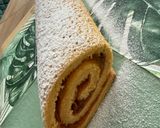 Lekváros piskótatekercs recept fázis 6 fotója