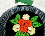 A picture of step 3 of Tricolour Delight.