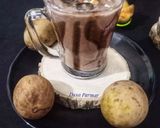 A picture of step 6 of Chikoo Chocolate Milkshake (Sapota Chocolate Milk Shake).