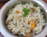 A picture of step 4 of Vegetable Pulao.