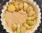 Foto del paso 5 de la receta: Tarta de ricota, duraznos y mantequilla de maní