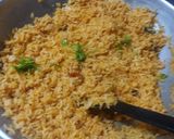 A picture of step 3 of Spicy tomato rice.
