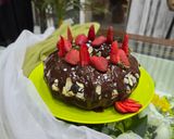 عکس مرحله 18 از دستور کیک شکلات و بادام 🎂 (Chocolate & Almond Cake) با گاناش نوتلا