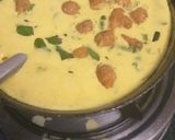 A picture of step 7 of Pakoda ki kadhi.