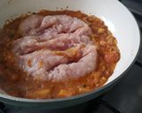 A picture of step 3 of Chicken qeema Aloo.